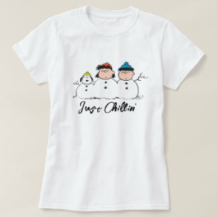 Camiseta Amendoins 3 Pessoa Snowman
