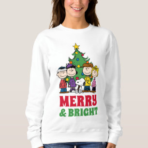 Camiseta Amendoins   A gangue em torno da árvore de Natal