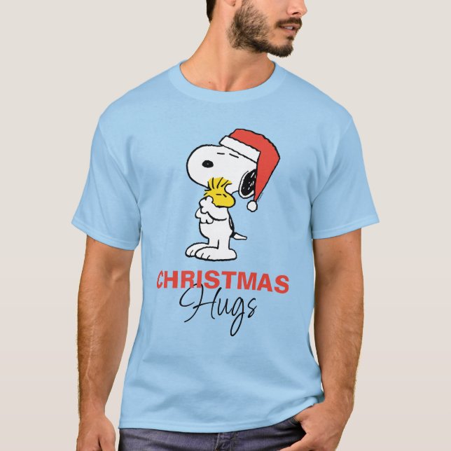 Camiseta Amendoins | Abraços de Férias Snoopy & Woodstock (Frente)