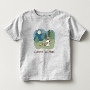 Camiseta Amendoins Acampamento do Snoopy e do Woodstock