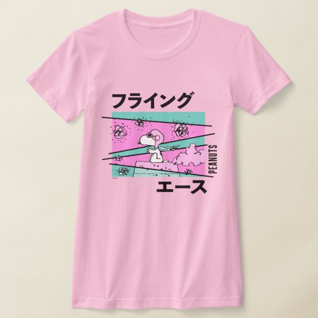 Camiseta Amendoins | Áce Voadora Rosa (Postura )