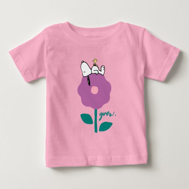 Camiseta Amendoins | Apito De Esnoopia E Flor De Madeira (Frente)