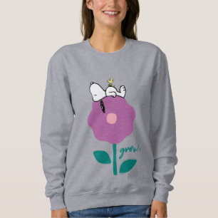 Camiseta Amendoins Apito De Esnoopia E Flor De Madeira