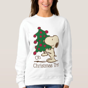 Camiseta Amendoins Árvore de Natal de Snoopy
