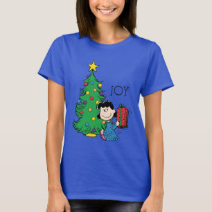 Camiseta Amendoins   Árvore de Natal Lucy