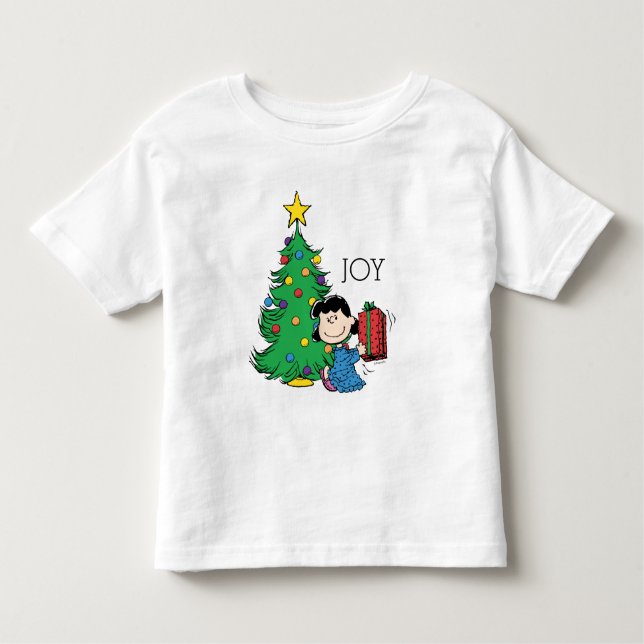 Camiseta Amendoins | Árvore de Natal Lucy (Frente)