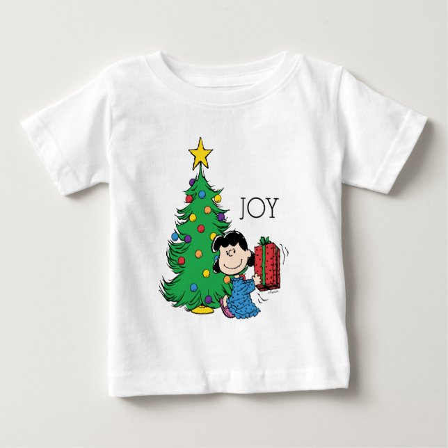 Camiseta Amendoins | Árvore de Natal Lucy (Frente)
