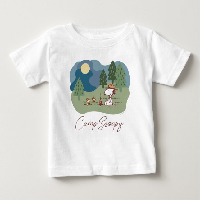 Camiseta Amendoins | Campo de Snoopy & Woodstock (Frente)