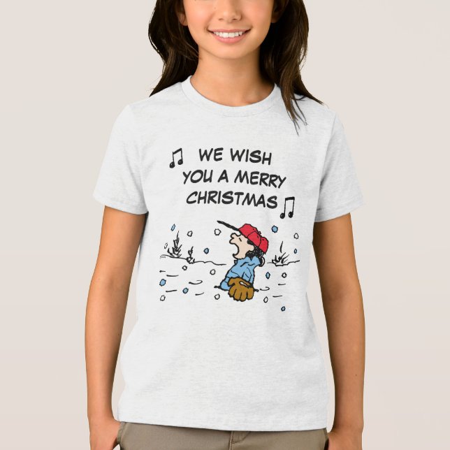 Camiseta Amendoins | Castanha-de-chuvas da Lucy (Frente)
