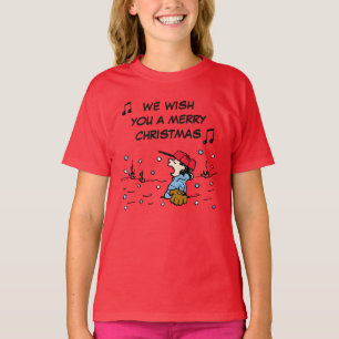 Camiseta Amendoins   Castanha-de-chuvas da Lucy