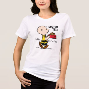 Camiseta Amendoins Charlie Brown com o Snoopy's Dish