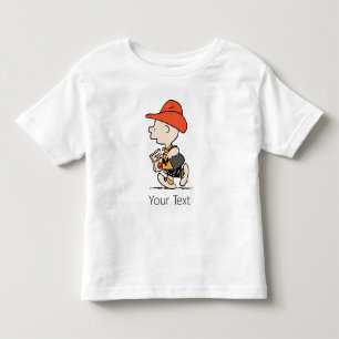 Camiseta Amendoins Charlie Brown Cowboy Halloween