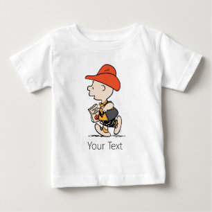 Camiseta Amendoins Charlie Brown Cowboy Halloween