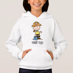 Camiseta Amendoins Charlie Brown Pirata Halloween