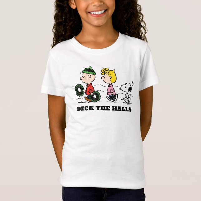 Camiseta Amendoins | Charlie Brown, Sally & Snoopy (Frente)