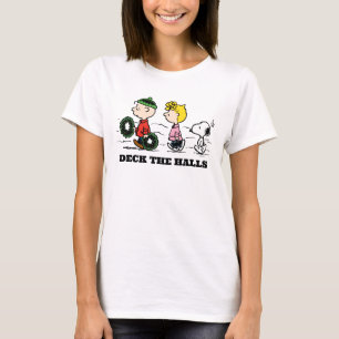 Camiseta Amendoins Charlie Brown, Sally & Snoopy