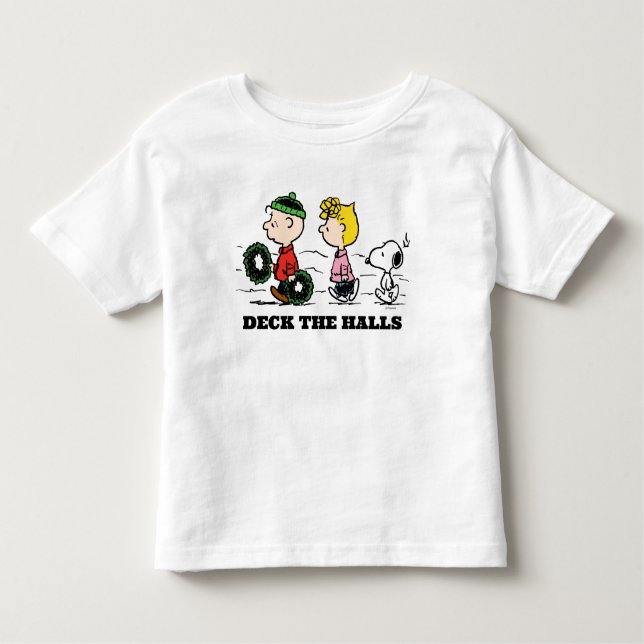 Camiseta Amendoins | Charlie Brown, Sally & Snoopy (Frente)