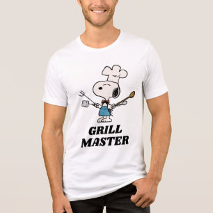 Camiseta Amendoins Chef Snoopy