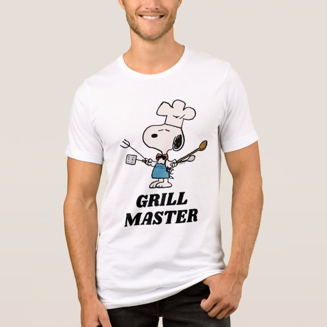 Camiseta Amendoins | Chef Snoopy (Frente)
