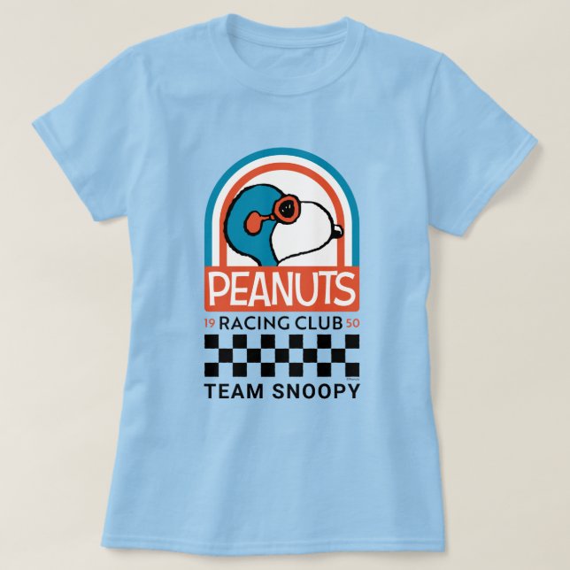 Camiseta Amendoins | Clube da Corrida de Snoopy (Frente do Design)