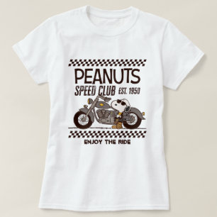 Camiseta Amendoins Clube de velocidade do Snoopy