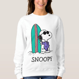 Camiseta Amendoins   Coluna Alta do Oceano de Snoopy