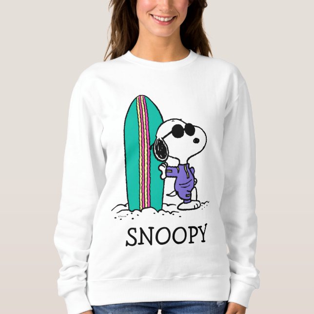 Camiseta Amendoins | Coluna Alta do Oceano de Snoopy (Frente)