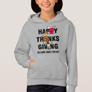 Camiseta Amendoins Combinação de Ação de Graças Feliz