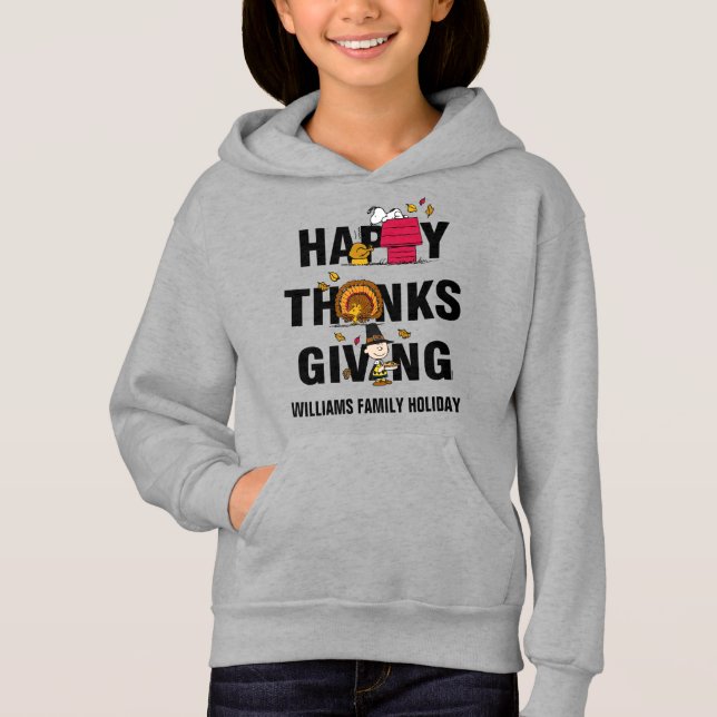 Camiseta Amendoins | Combinação de Ação de Graças Feliz (Frente)