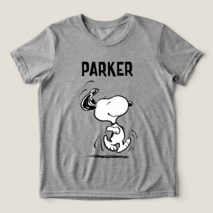 Camiseta Amendoins Dança Feliz do Snoopy