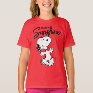Camiseta Amendoins   Dança Snoopy