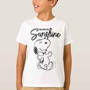 Camiseta Amendoins   Dança Snoopy