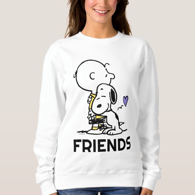 Camiseta Amendoins | DIA DE OS NAMORADOS | Charlie Brown &  (Frente)