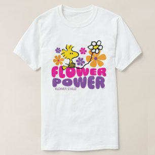 Camiseta Amendoins   Energia de Flor de Woodstock