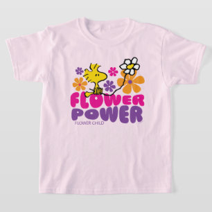 Camiseta Amendoins   Energia de Flor de Woodstock