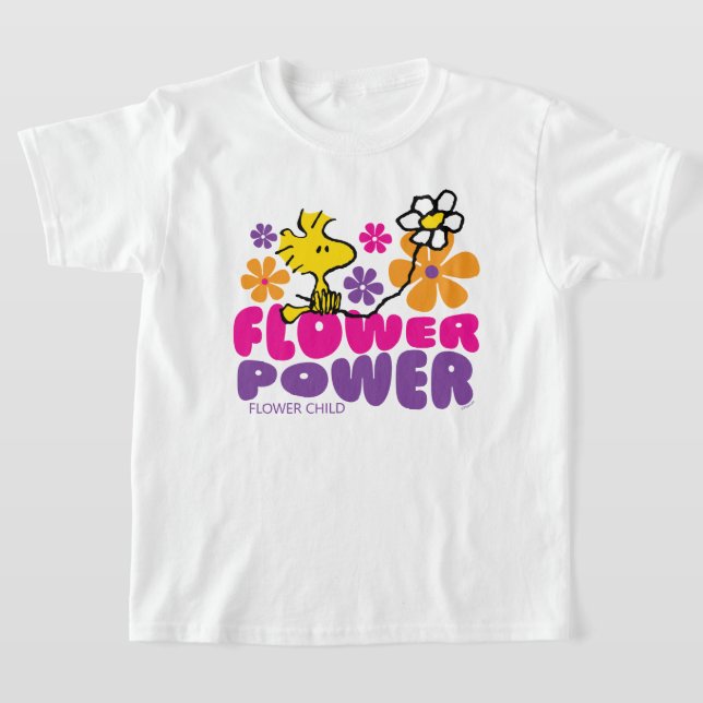 Camiseta Amendoins | Energia de Flor de Woodstock (Postura )