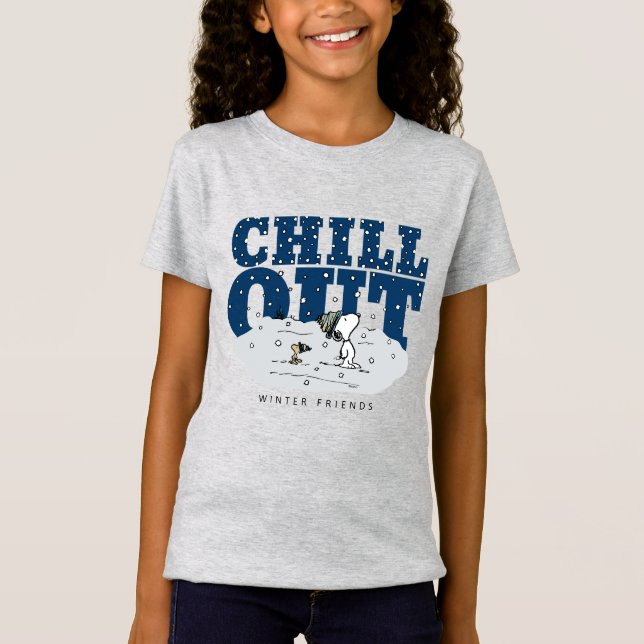 Camiseta Amendoins | Esnoopia E Enchimento De Pau (Frente)