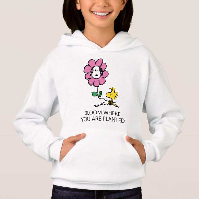 Camiseta Amendoins | Esnoopia E Flor De Madeira (Frente)