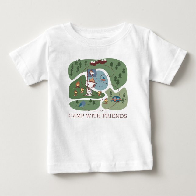 Camiseta Amendoins | Estalados no canteiro de montanha (Frente)