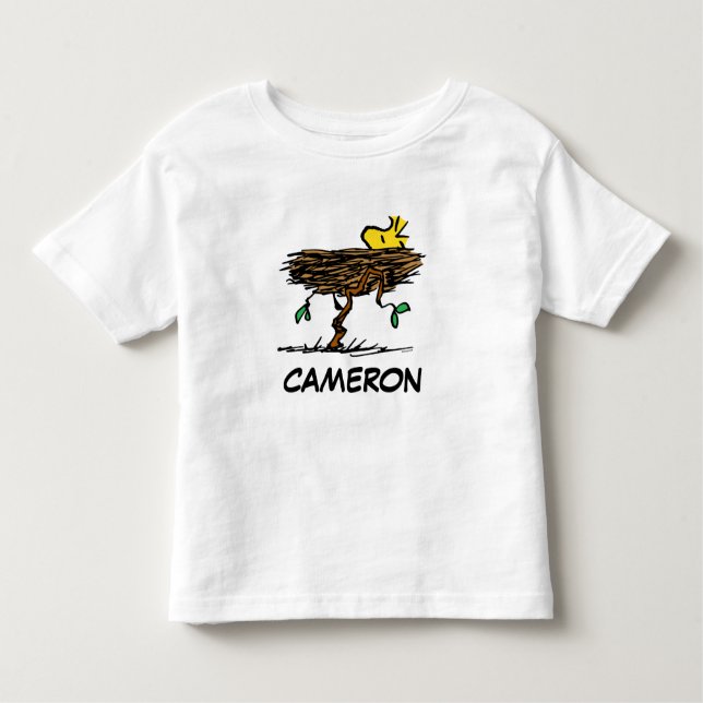 Camiseta Amendoins | Estopa de madeira (Frente)