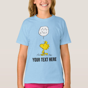 Camiseta Amendoins Falas e Bolinhas de Woodstock