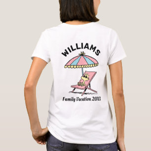 Camiseta Amendoins   Férias da família Woodstock Beach