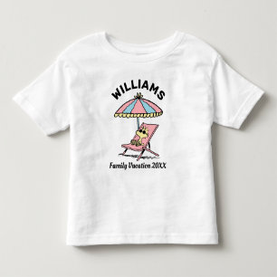 Camiseta Amendoins Férias da família Woodstock Beach