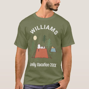 Camiseta Amendoins Férias Familiares De Camping