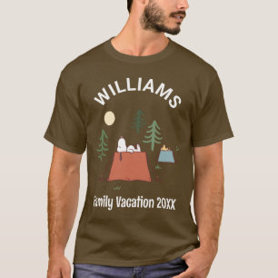 Camiseta Amendoins   Férias Familiares De Camping