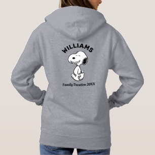 Camiseta Amendoins Férias Familiares Snoopy