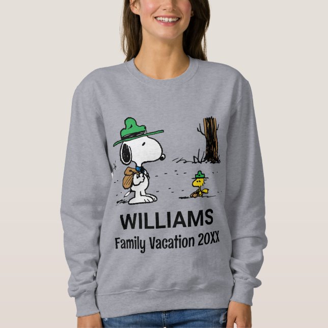 Camiseta Amendoins | Férias Snoopy & Woodstock Family (Frente)