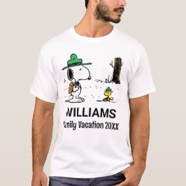 Camiseta Amendoins | Férias Snoopy & Woodstock Family