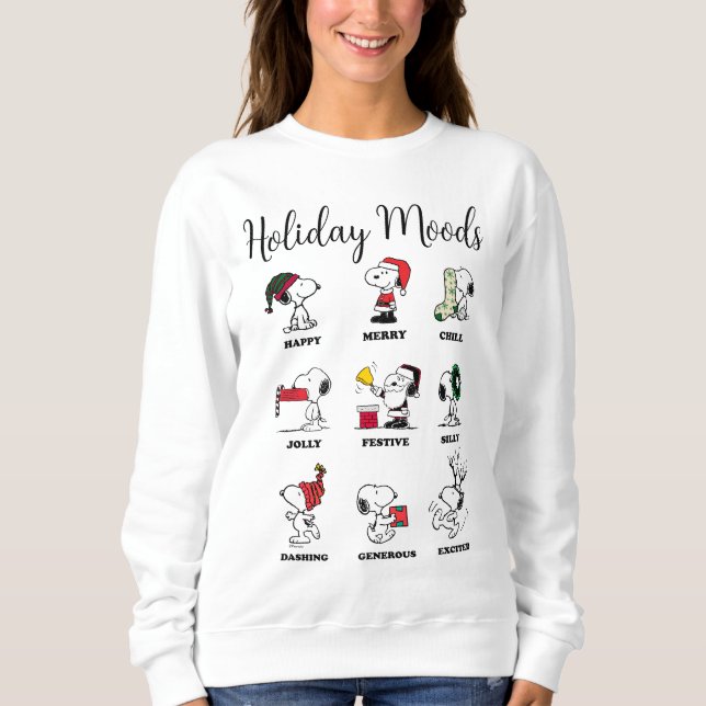 Camiseta Amendoins | Florestas de Natal de Snoopy (Frente)
