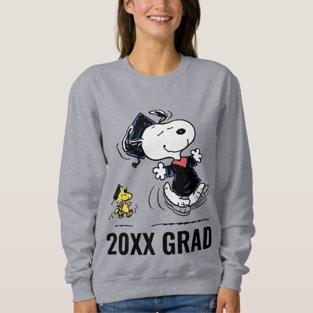 Camiseta Amendoins | Graduação em Snoopy & Woodstock (Frente)